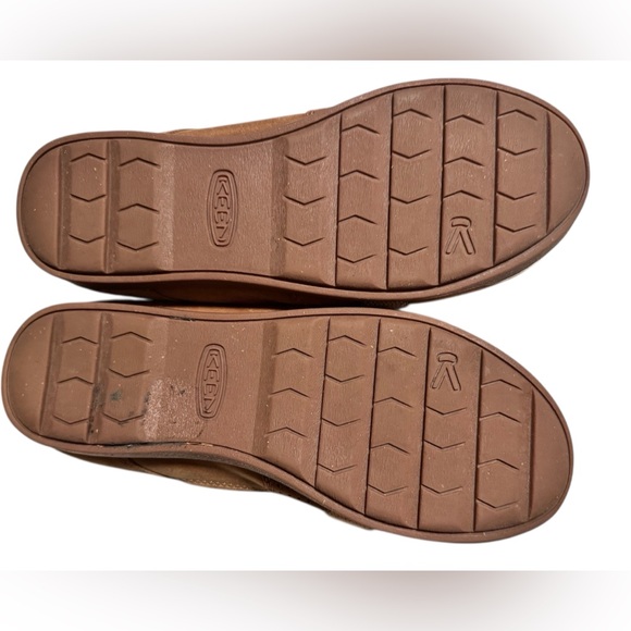 Keen Women's Lower East Side Tan and Brown Leather Mary Jane Flats - 9 - Picture 5 of 6